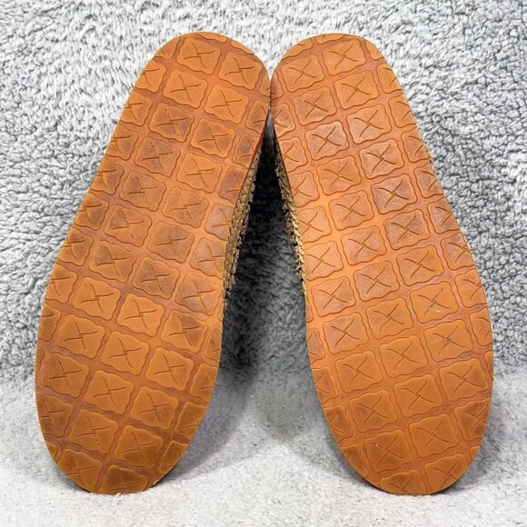 Twisted X Driving Moc Womens Size 9 Loafers Shoes Weave Red Multi WCL0008 - Picture 7 of 9